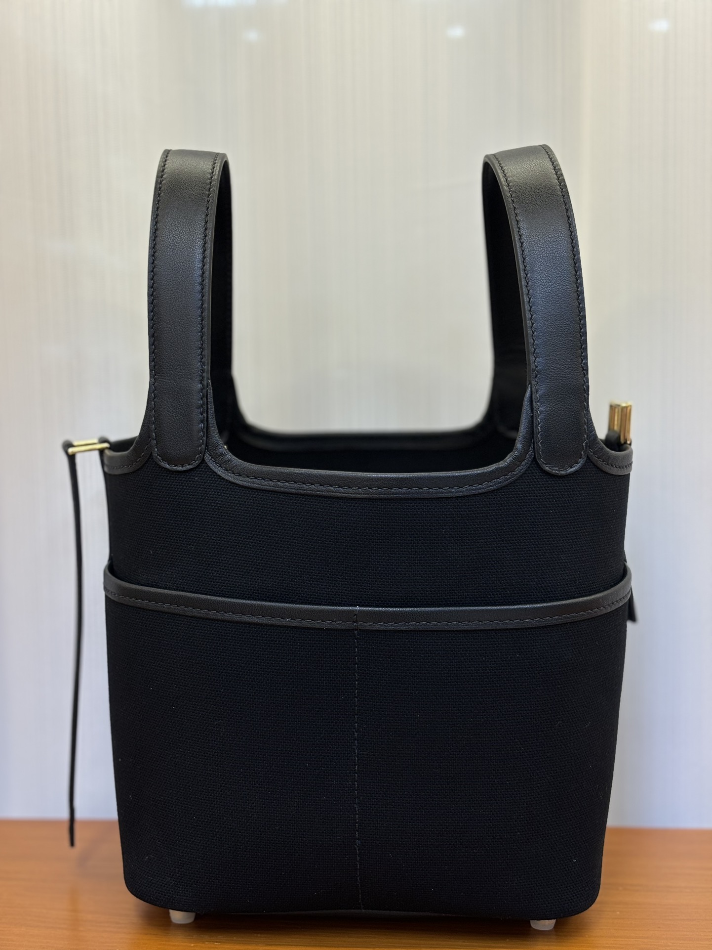 Hermes Picotin Lock 18 Pocket Bag In Black 